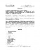 Laboratorio de Biología. Fenomenos de difusion