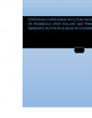 ESTRATEGIAS CONSIGNADAS EN EL PLAN NACIONAL DE DESARROLLO (PND) 2014-2018 QUE PERMITEN MEJORAR EL SECTOR DE LA SALUD EN COLOMBIA