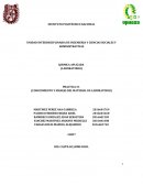 Uso del material en el laboratorio de quimica..