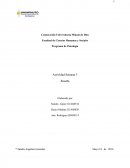 Programa de Psicología Actividad Semana 3