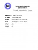 FACULTAD DE CIENCIAS ECONÓMICAS CASO 5 “EL AUTODIDACTA”