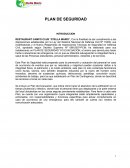 PLAN DE SEGURIDAD CENTRO RECREACIONAL