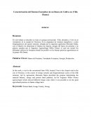 Caracterización del Sistema Energético de un Banco de Cultivo en (Villa Danna)