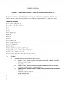 APUNTES COMPLEMENTARIOS Y EJERCICIOS DE NOMENCLATURA.