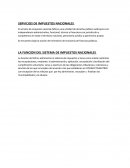 Servicios de impuestos a las naciones