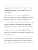 PROYECTO DE AMPLIACIÓN DE LA PLANTA DE CABLES