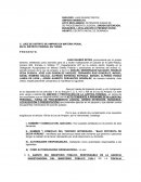 Demandante promueve amparo contra varias autoridades ministeriales