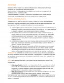 Aristoteles- CRITICAS A LA TEORIA DE LAS IDEAS.
