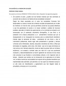 EVALUACIÓN DE LA ASIGNATURA ECOLOGÍA