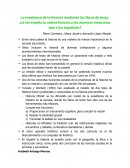 La enseñanza de la historia.