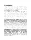 LAS GRANDES EMPRESAS.