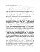 Active Blog I: Diferencia de géneros