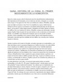QUINA. HISTORIA DE LA CHINA, EL PRIMER MEDICAMENTO DE LA HOMEOPATÍA.