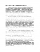 CONTEXTO INTERNO Y EXTERNO DE LA ESCUELA.