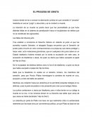 El proceso de Cristo.