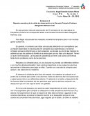 Reporte narrativo de la visita de observación a la Escuela Primaria Profesor Margarito Martínez Leal