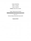 Análisis del texto dramático