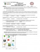 EXAMEN BLOQUE I CIENCIAS I SECUNDARIA