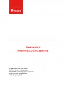 Financiamiento. Como financiar una idea de negocio
