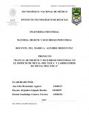 Manual de higiene y seguridad industrial en el edificio de metal-mecánica y laboratorio de metal-mecánica