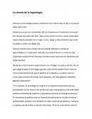 La ciencia de la tegnologia