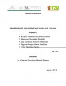 Identidad social, oportunidad para formar, unir y recrear