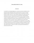 Desarrollo del niño de 0 a 3 años.