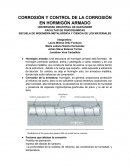 CORROSIÓN Y CONTROL DE LA CORROSIÓN EN HORMIGÓN ARMADO