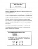 ANTES DE ABRIR EL CUADERNILLO LEA COMPLETAMENTE LAS SIGUIENTES INSTRUCCIONES GENERALES