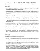I M P U L S O Y C A N T I D A D D E M O V I M I E N T O PREGUNTAS