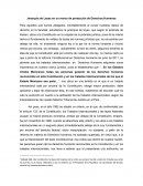 Jerarquia de leyes en un marco de proteccion de derechos humanos