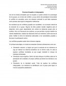 Procesos Grupales e Intergrupales.