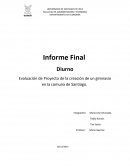 Evaluacion de proyecto de un posible Gym en santiago