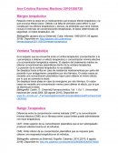 Margen terapéutico.