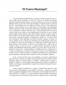 Tema- “El Teatro Municipal”.