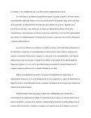 Tema- EL PAPEL Y EL AMBIENTE DE LAS FINANZAS ADMINISTRATIVAS.