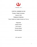 Tema: Gestión de Capital Humano en Tai Loy.