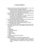 El gran descubrimiento.