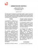 Administración científica - modelos gerenciales