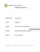 NIVELACION CON MANGUERA EN EL CAMPO DEPORTIVO DE LA UPT