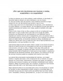 Etica, sociedad y profesion ¿Por qué mis decisiones son buenas o malas, aceptables o no aceptables?