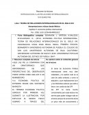 Relaciones internacional.