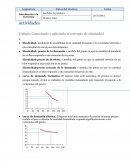 Trabajo: Conociendo y aplicando el concepto de elasticidad