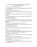 CUESTIONARIO DE ESTUDIO PARA PRIMER EXAMEN PARCIAL DE PRINCIPIOS DE ECONOMÍA II