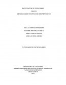 INVESTIGACION DE OPERACIONES ENSAYO
