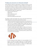 Trabajo por proyectos en educacion infantil