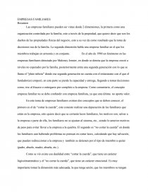 EMPRESAS FAMILIARES .. Página 1
