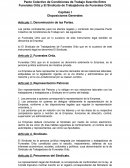 Pacto Colectivo de Condiciones de Trabajo Suscrito Entre Funerales Ortiz y El Sindicato de Trabajadores de Funerales Ortiz