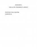 HUELLAS DEL PENSAMIENTO JURIDICO