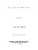 ETICA Y DEFICIENTE GOBERNABILIDAD EN COLOMBIA